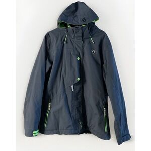 Women's Scott Ski Hooded‎ Snowboard Jacket Stefani Sz 12 NICE 🏂🎿